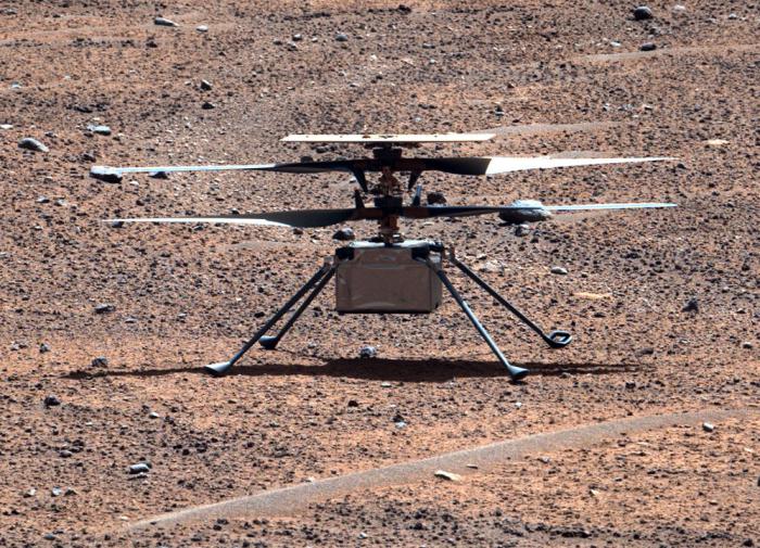 В NASA попрощались с марсианским дроном Ingenuity, но оставили его включённым